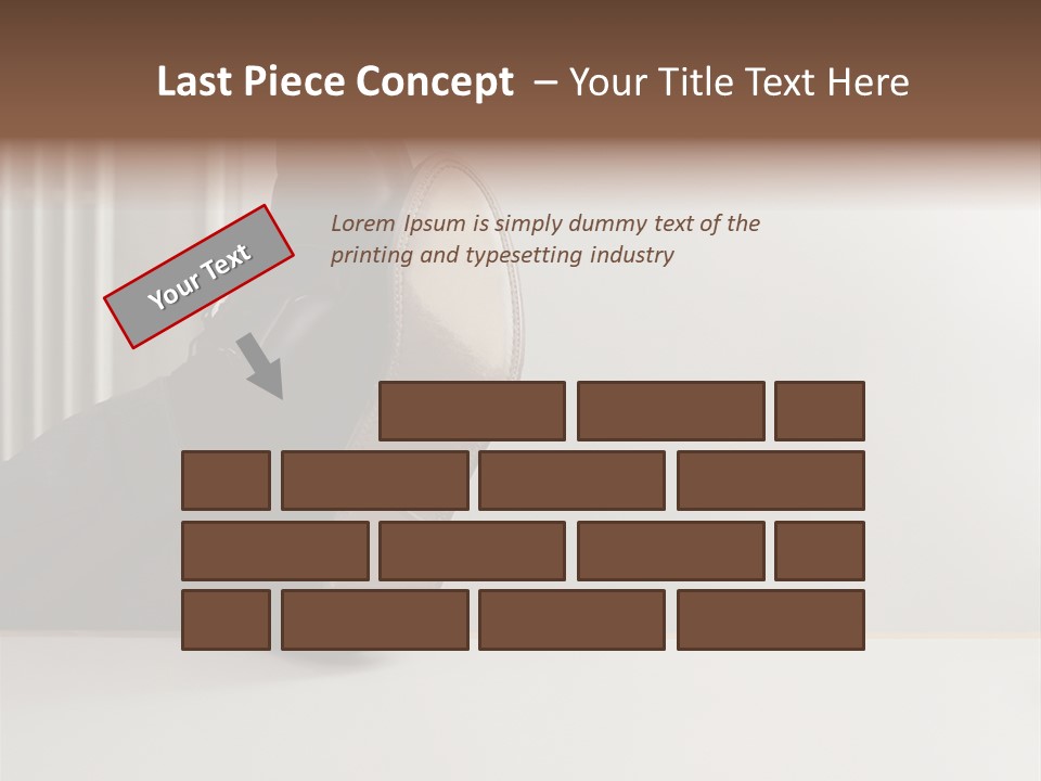 Someone Man Stockphotographs PowerPoint Template