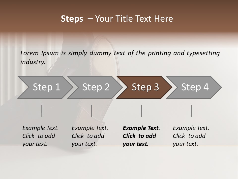 Someone Man Stockphotographs PowerPoint Template
