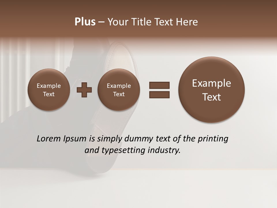 Someone Man Stockphotographs PowerPoint Template