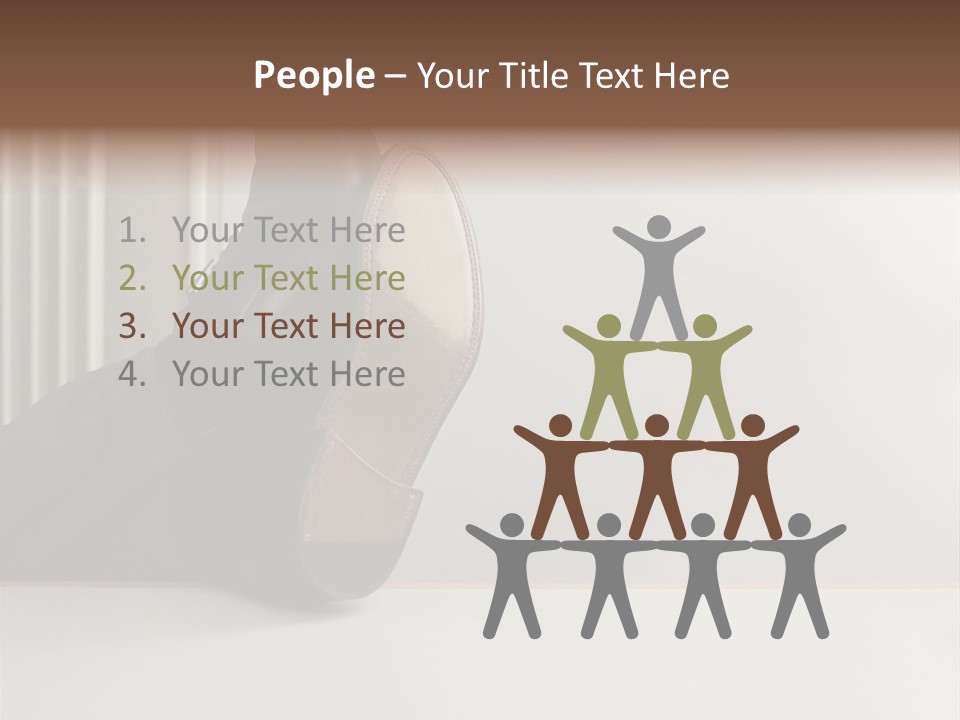 Someone Man Stockphotographs PowerPoint Template