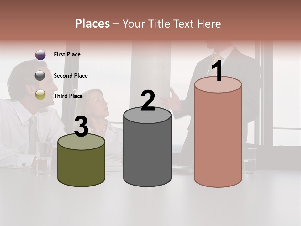 Brainstorm Mature Laptopcomputer PowerPoint Template