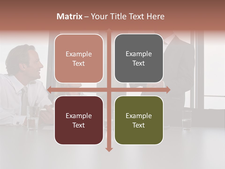 Brainstorm Mature Laptopcomputer PowerPoint Template