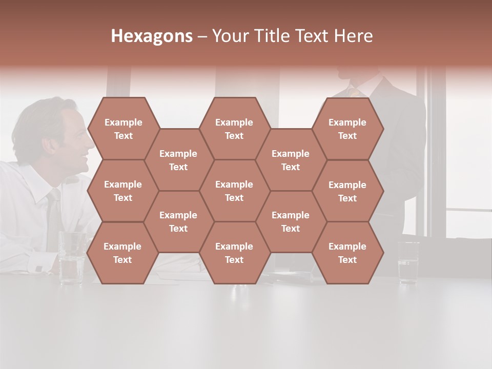 Brainstorm Mature Laptopcomputer PowerPoint Template