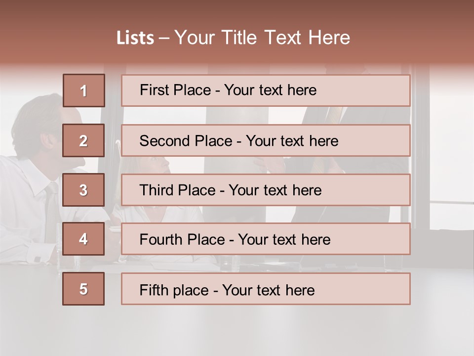 Brainstorm Mature Laptopcomputer PowerPoint Template