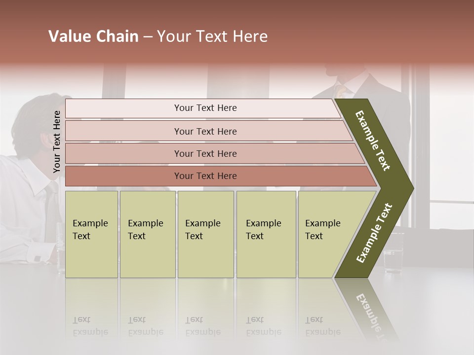 Brainstorm Mature Laptopcomputer PowerPoint Template