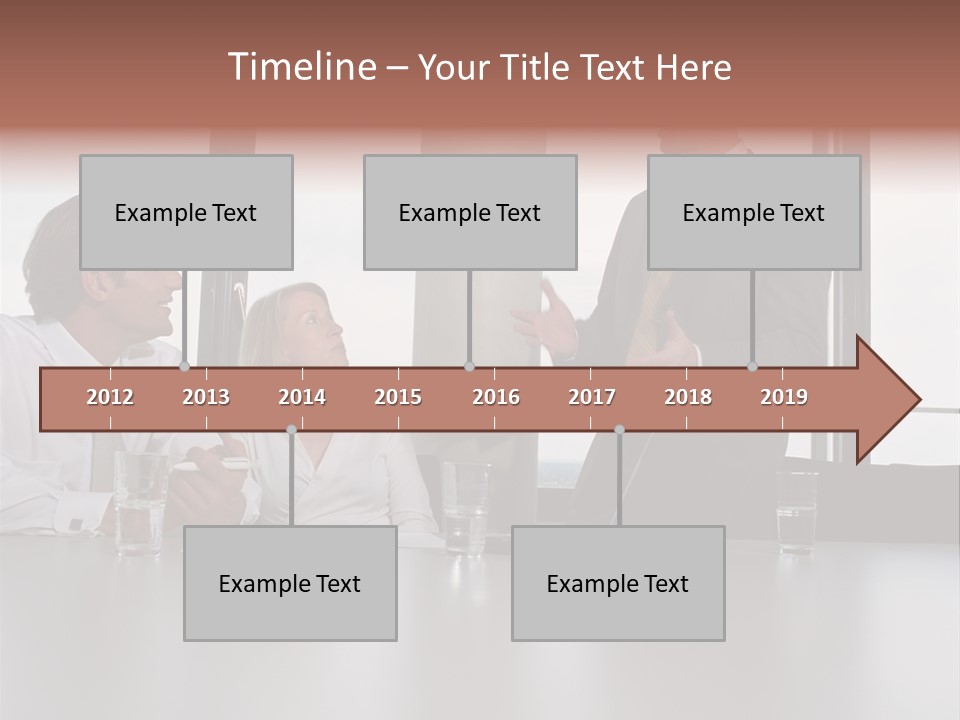 Brainstorm Mature Laptopcomputer PowerPoint Template