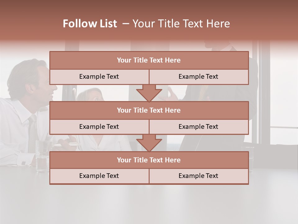 Brainstorm Mature Laptopcomputer PowerPoint Template