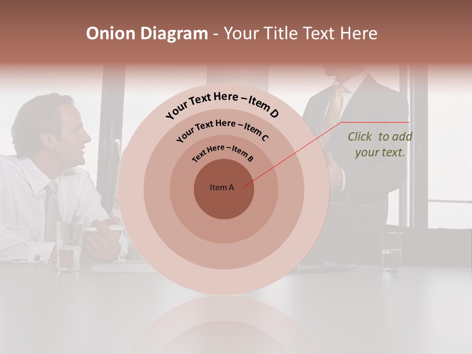 Brainstorm Mature Laptopcomputer PowerPoint Template