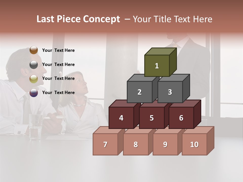 Brainstorm Mature Laptopcomputer PowerPoint Template