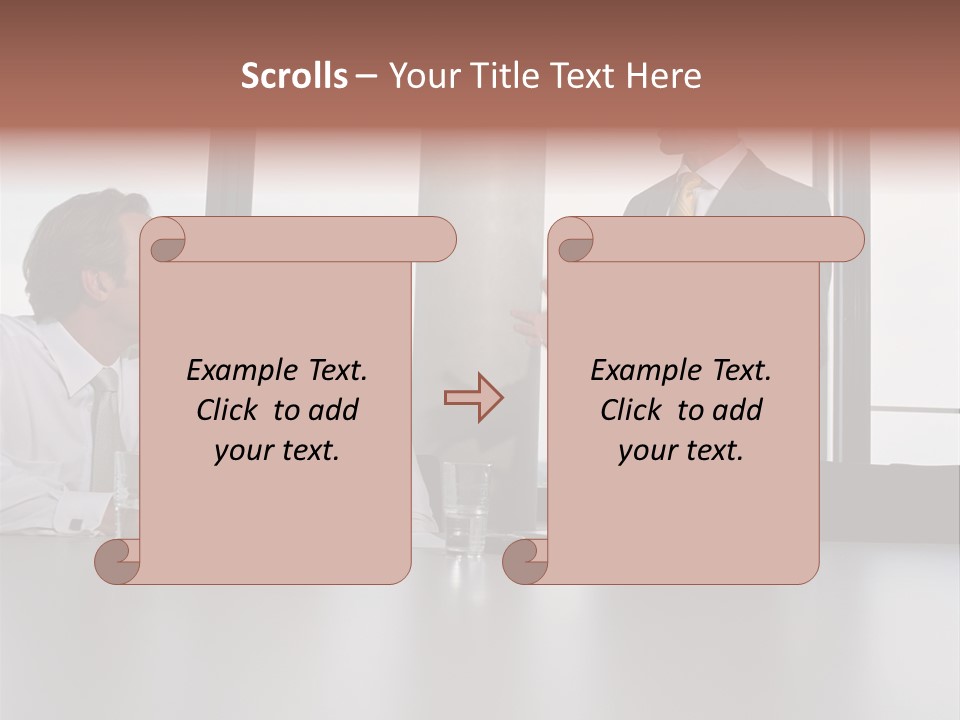 Brainstorm Mature Laptopcomputer PowerPoint Template