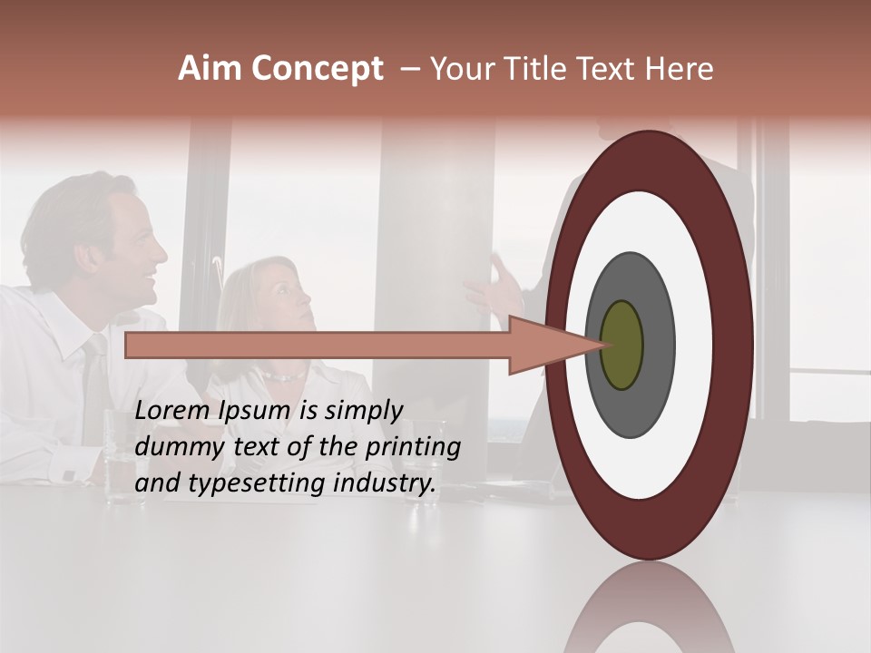 Brainstorm Mature Laptopcomputer PowerPoint Template