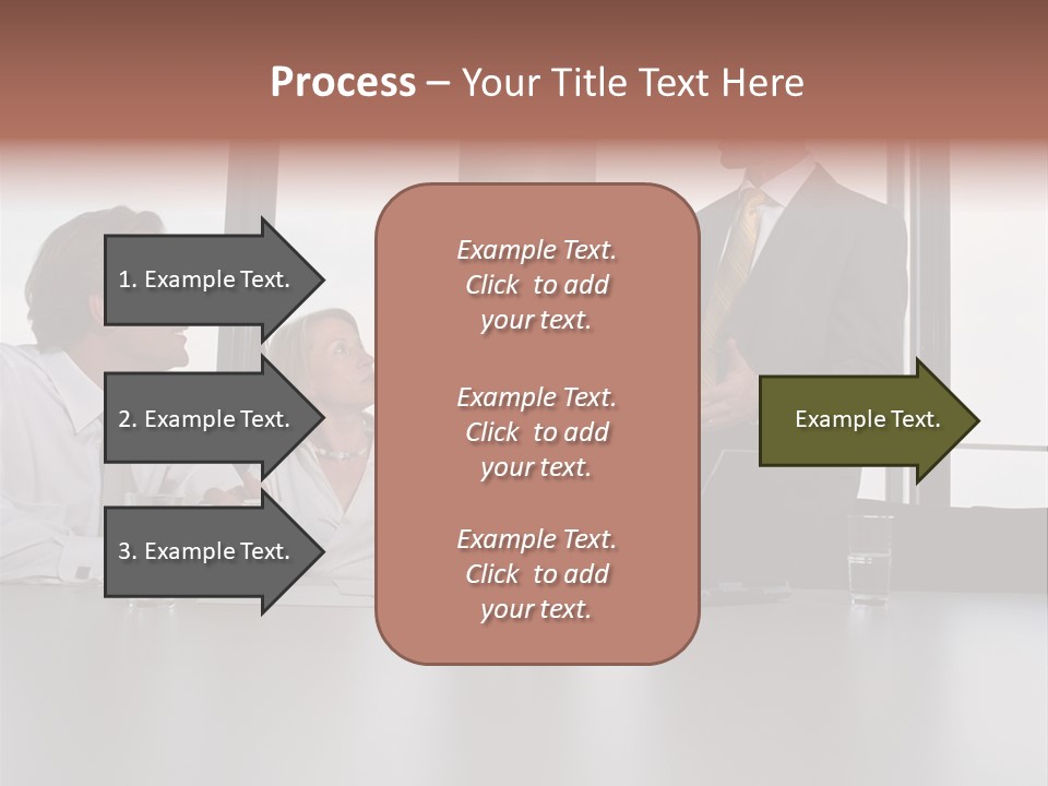 Brainstorm Mature Laptopcomputer PowerPoint Template