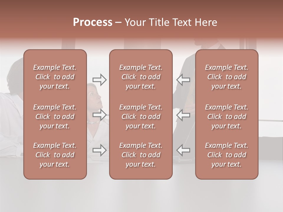 Brainstorm Mature Laptopcomputer PowerPoint Template