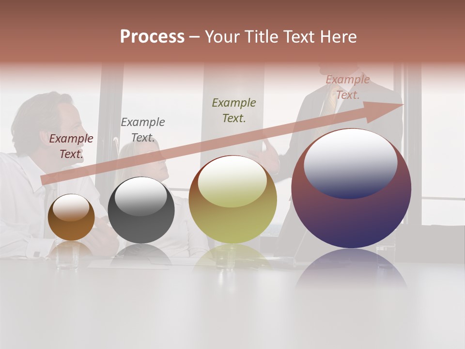 Brainstorm Mature Laptopcomputer PowerPoint Template