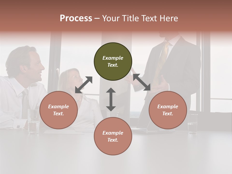 Brainstorm Mature Laptopcomputer PowerPoint Template