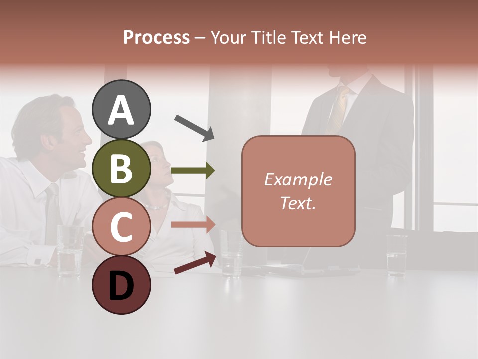 Brainstorm Mature Laptopcomputer PowerPoint Template