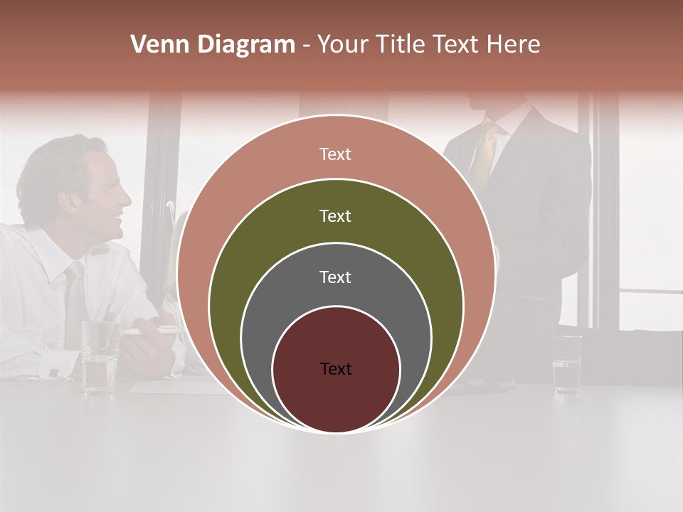 Brainstorm Mature Laptopcomputer PowerPoint Template