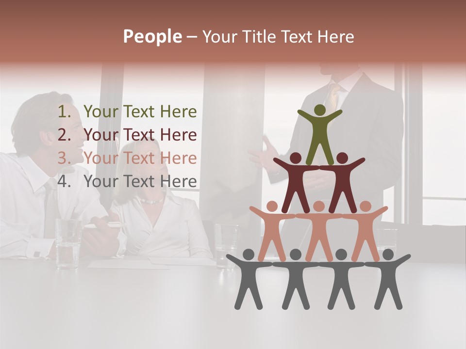 Brainstorm Mature Laptopcomputer PowerPoint Template