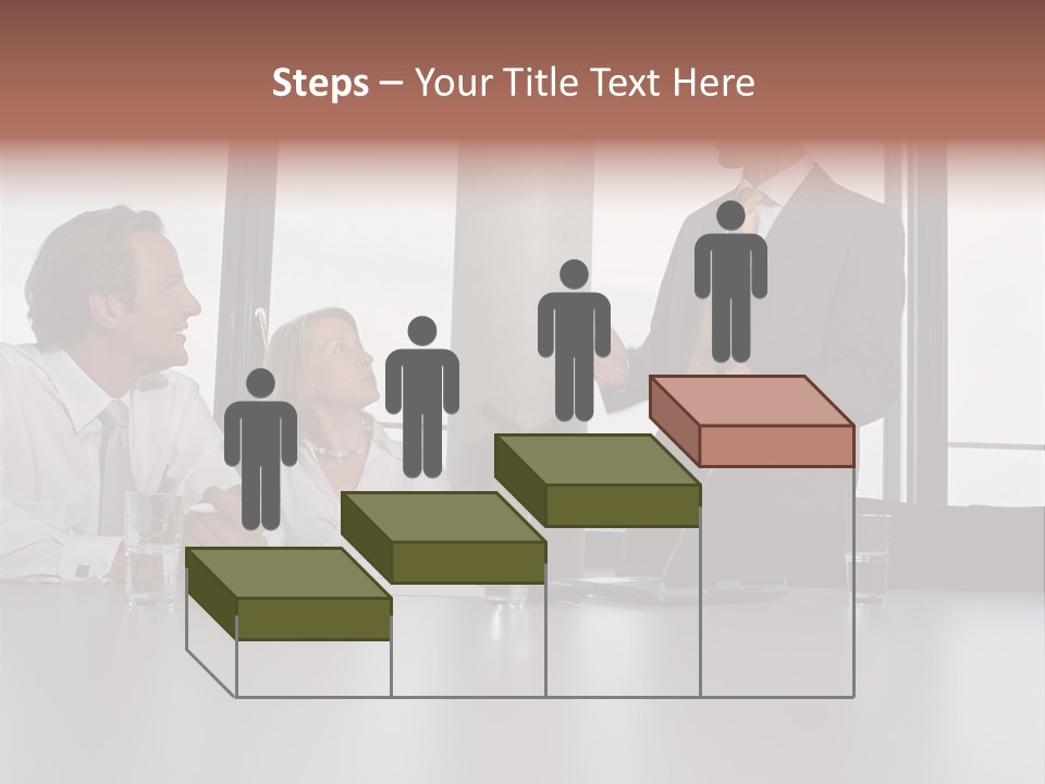 Brainstorm Mature Laptopcomputer PowerPoint Template