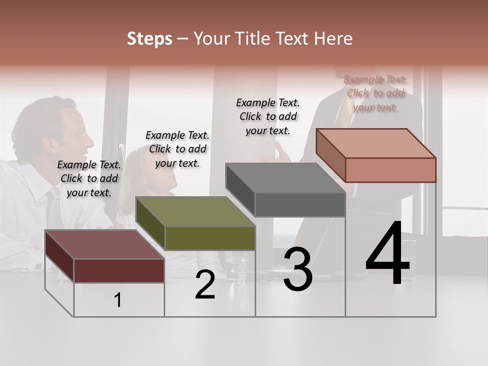 Brainstorm Mature Laptopcomputer PowerPoint Template