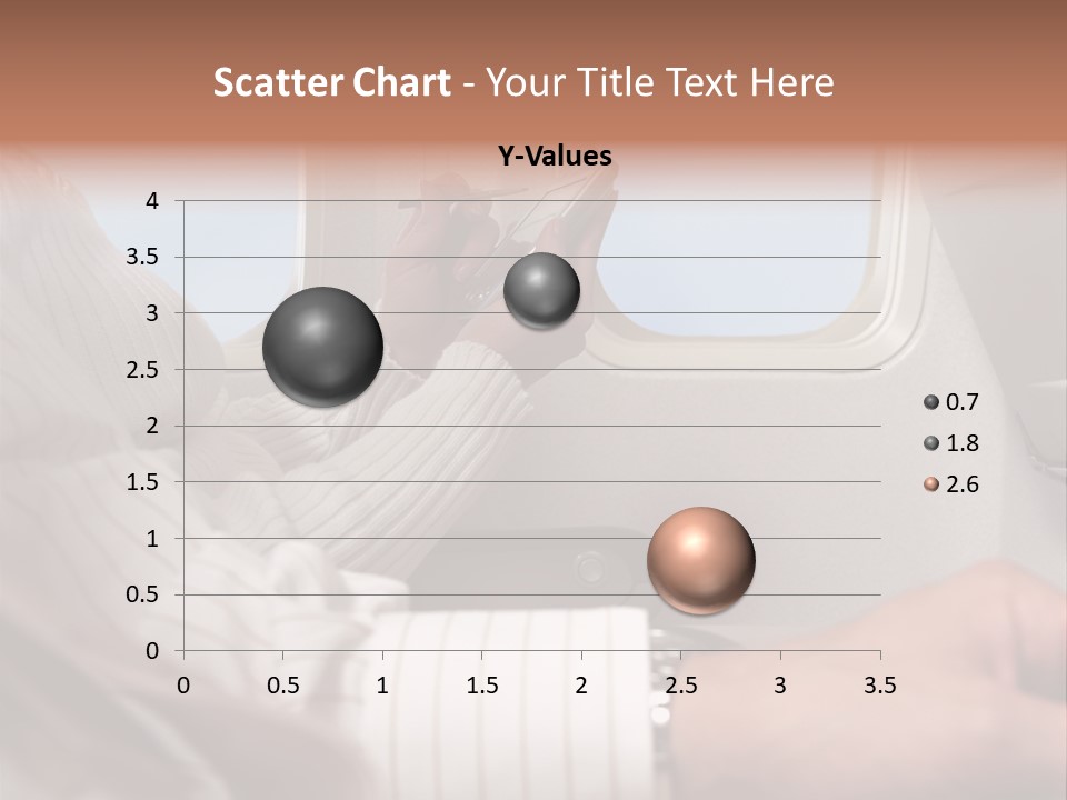 Weather Print Aeroplane PowerPoint Template