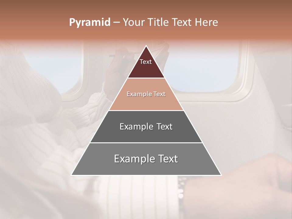 Weather Print Aeroplane PowerPoint Template