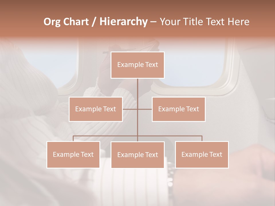 Weather Print Aeroplane PowerPoint Template