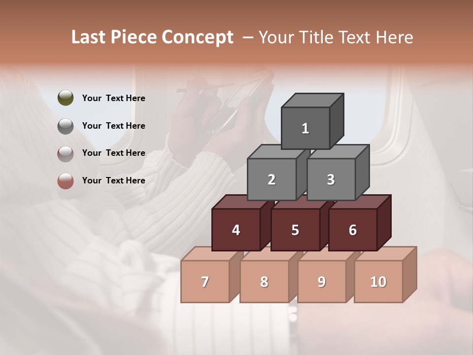 Weather Print Aeroplane PowerPoint Template