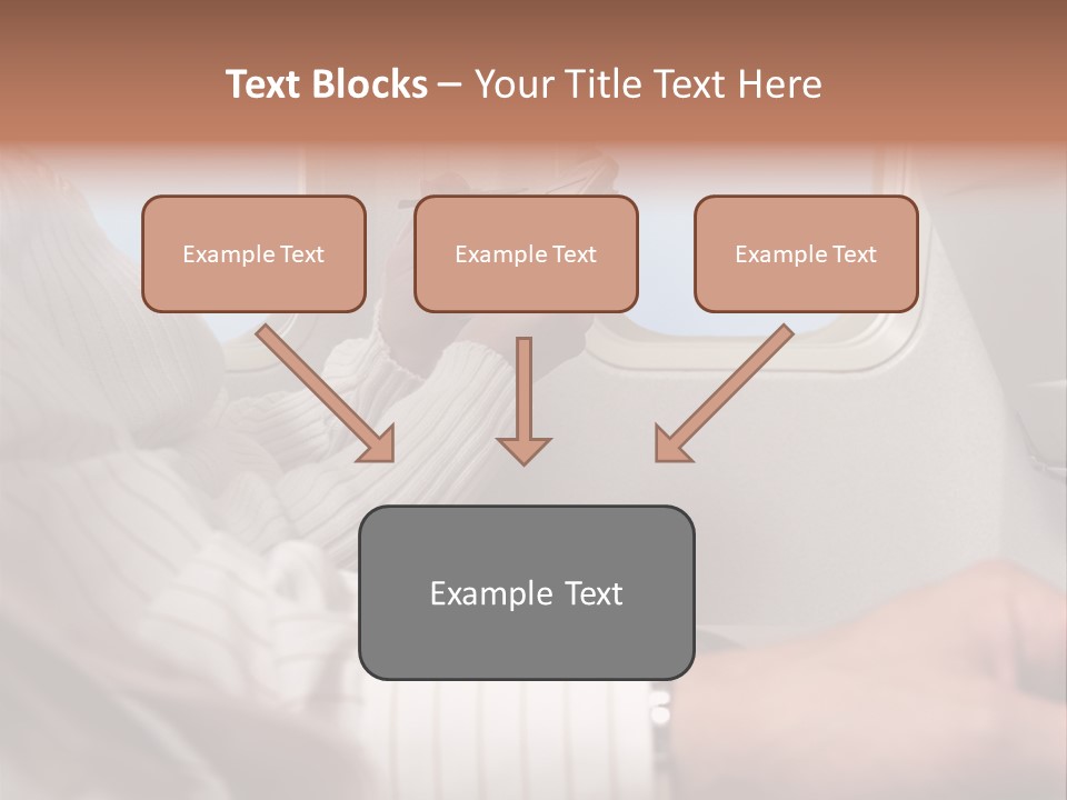Weather Print Aeroplane PowerPoint Template