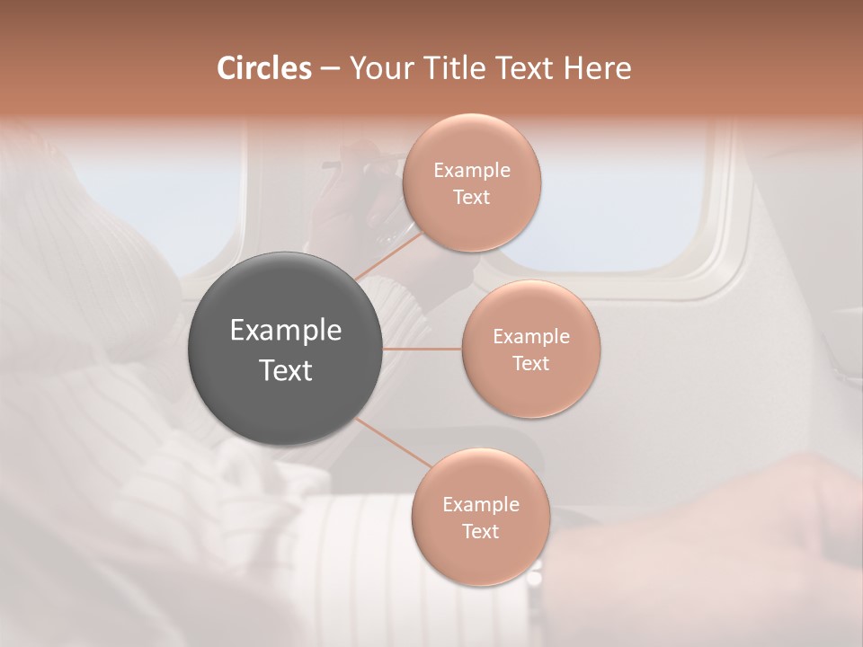 Weather Print Aeroplane PowerPoint Template
