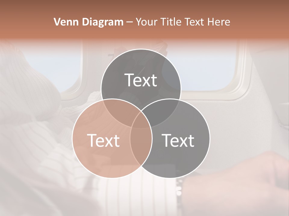 Weather Print Aeroplane PowerPoint Template