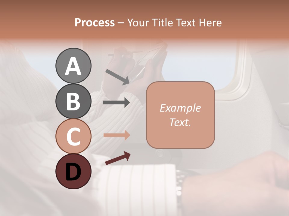 Weather Print Aeroplane PowerPoint Template