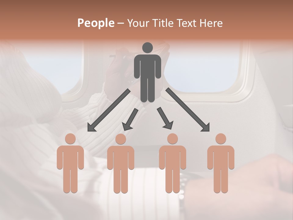 Weather Print Aeroplane PowerPoint Template