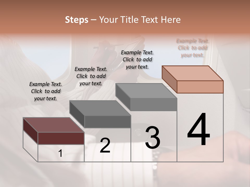 Weather Print Aeroplane PowerPoint Template
