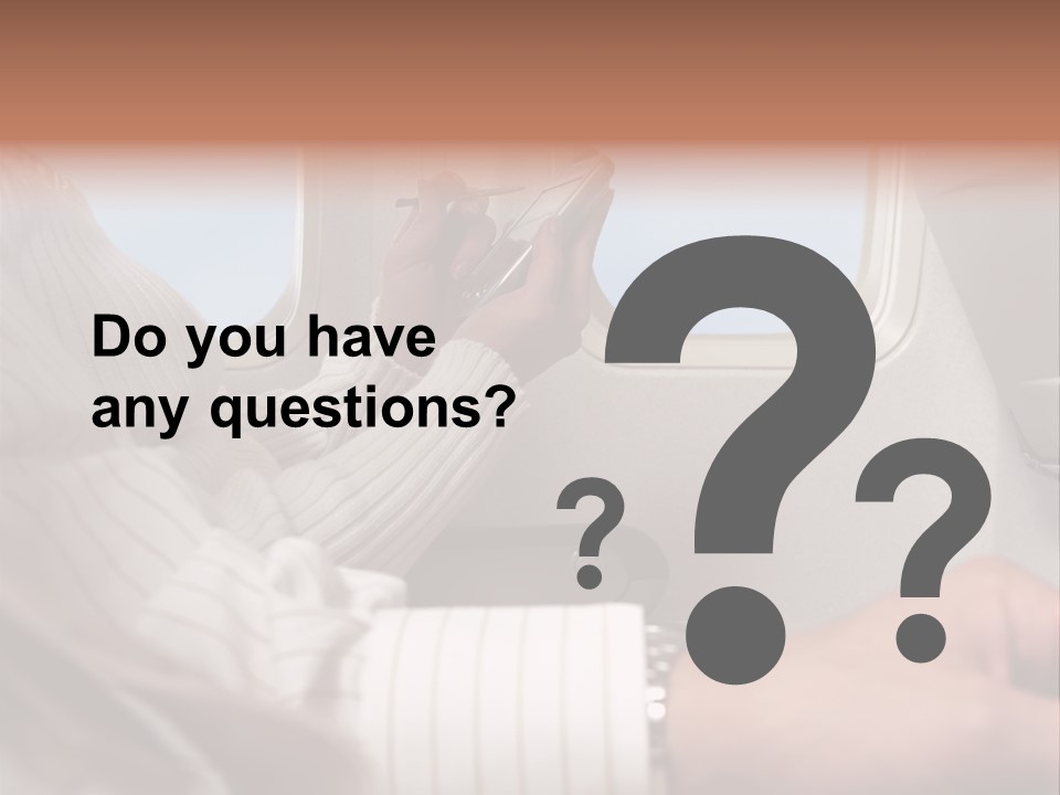 Weather Print Aeroplane PowerPoint Template