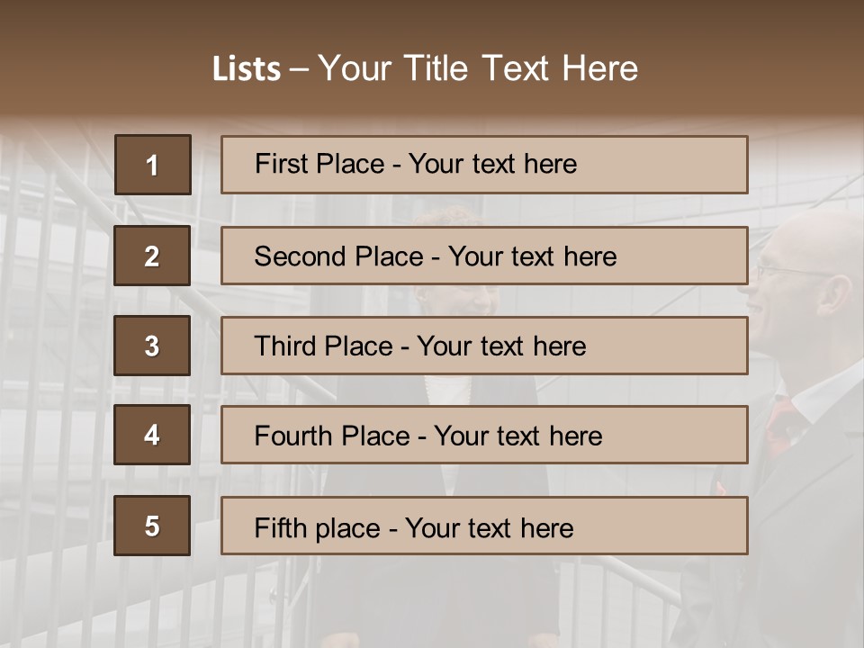 Oversized Fondness Shape PowerPoint Template