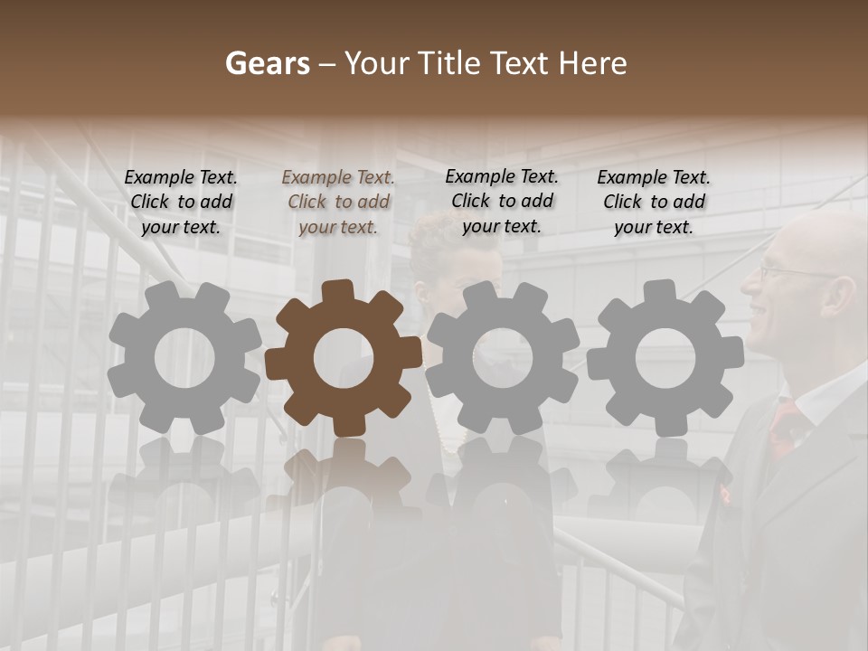 Oversized Fondness Shape PowerPoint Template