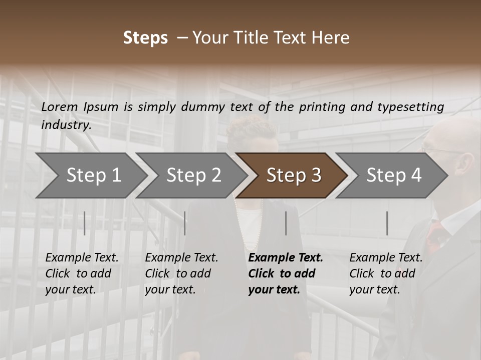Oversized Fondness Shape PowerPoint Template
