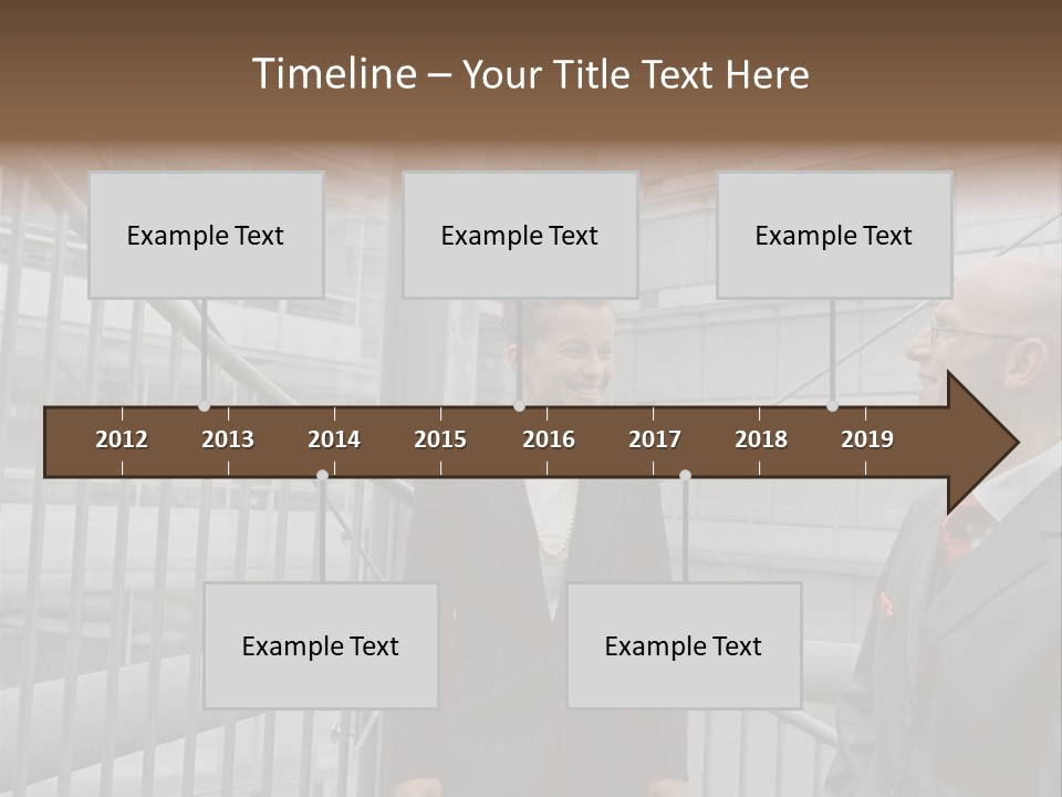 Oversized Fondness Shape PowerPoint Template