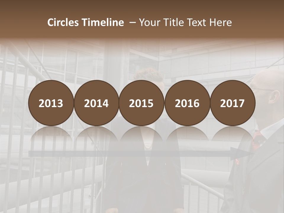 Oversized Fondness Shape PowerPoint Template