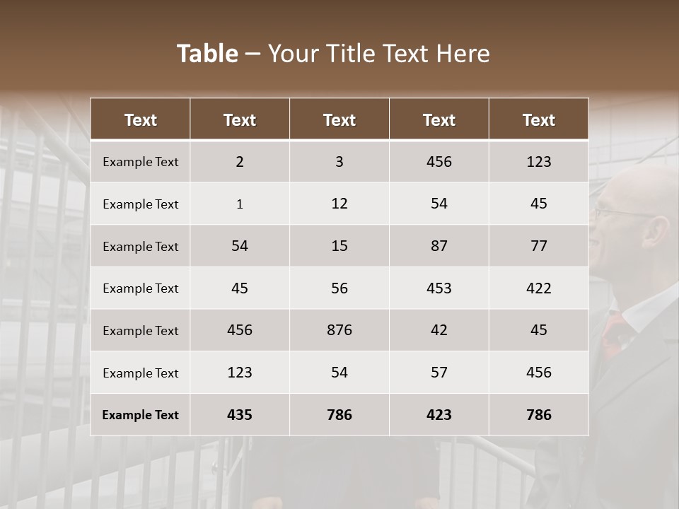 Oversized Fondness Shape PowerPoint Template