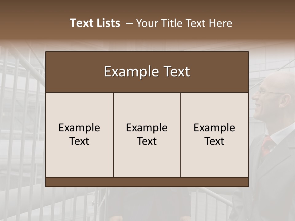 Oversized Fondness Shape PowerPoint Template