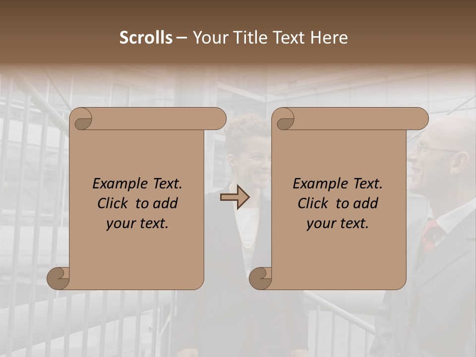 Oversized Fondness Shape PowerPoint Template