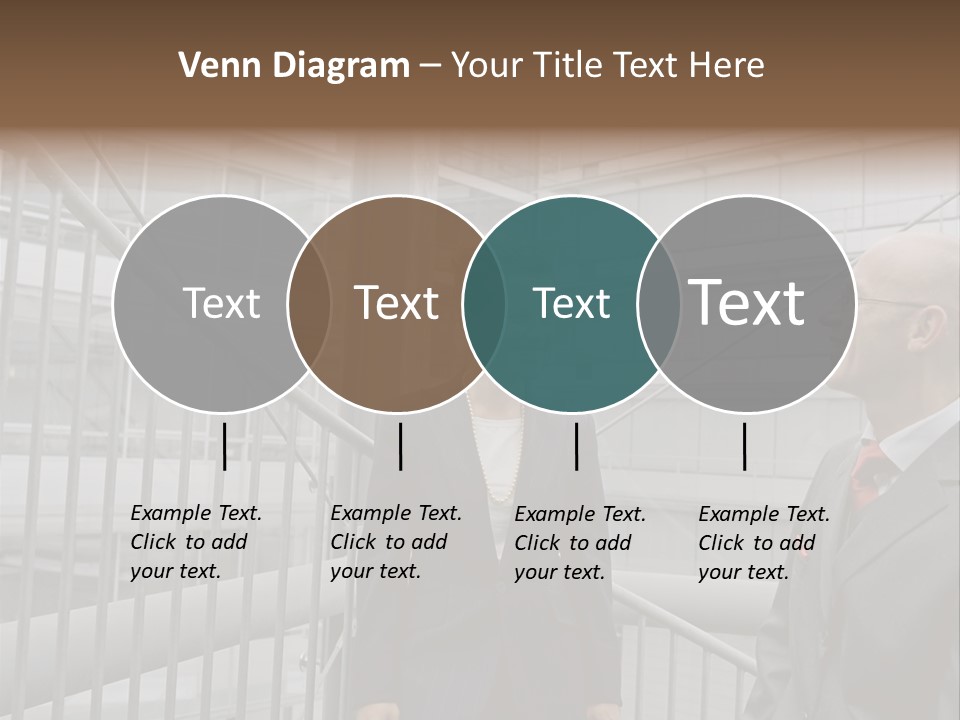 Oversized Fondness Shape PowerPoint Template