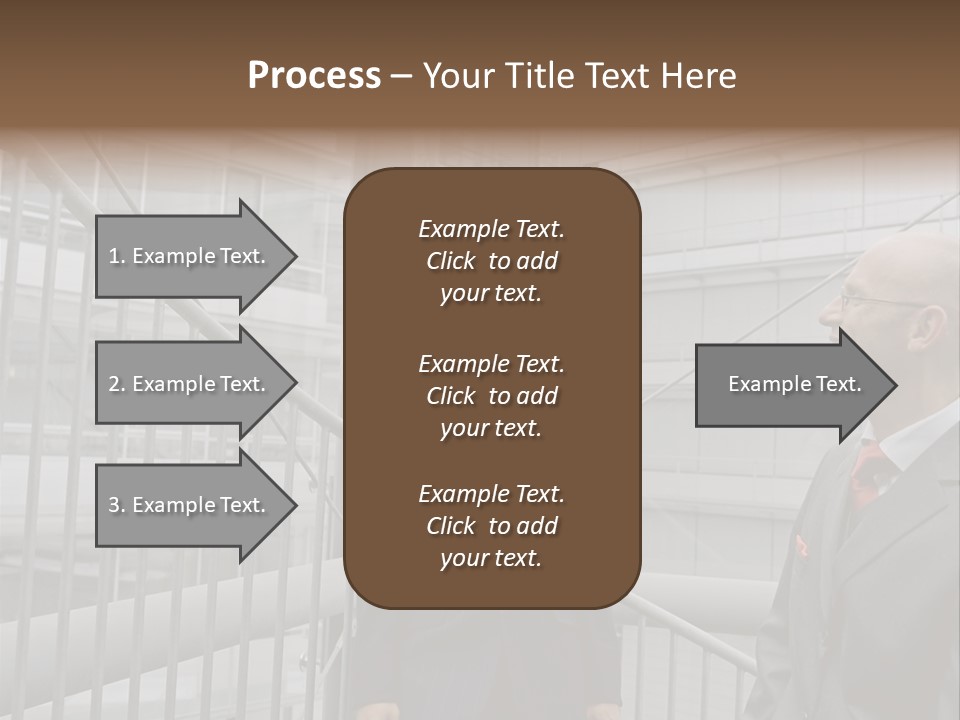 Oversized Fondness Shape PowerPoint Template