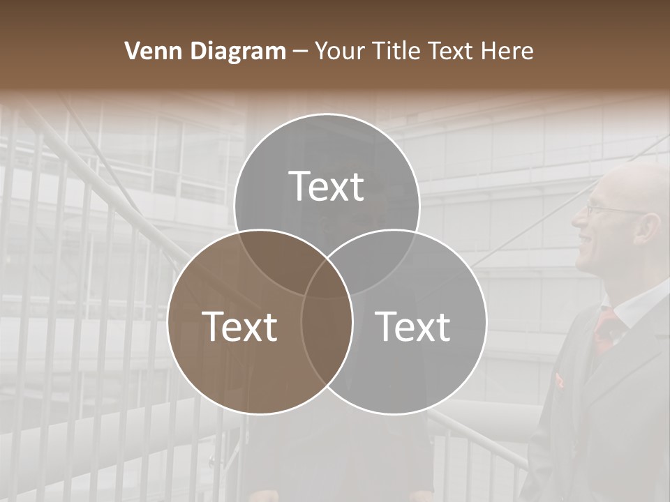 Oversized Fondness Shape PowerPoint Template