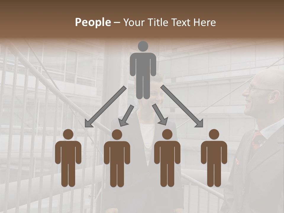 Oversized Fondness Shape PowerPoint Template