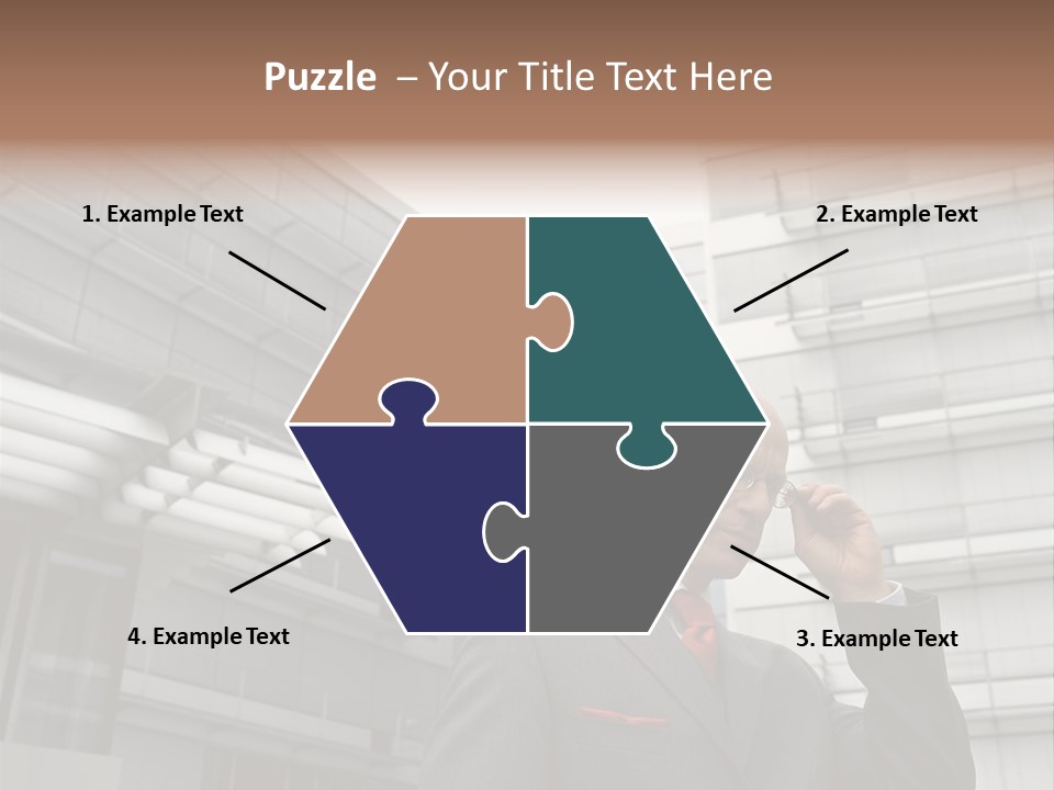 Poster Contemplation Graphics PowerPoint Template