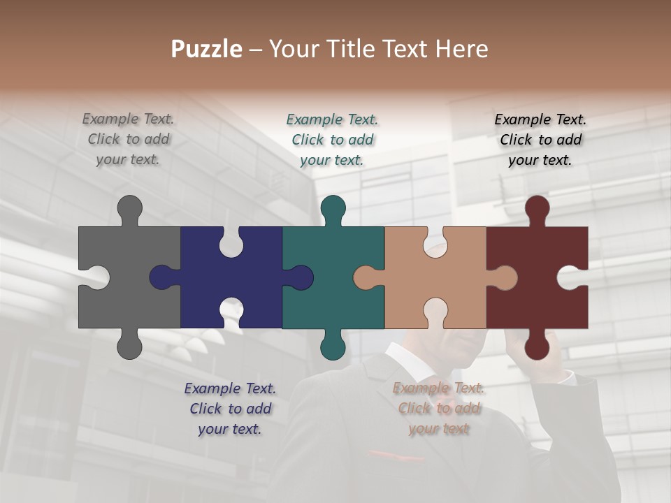 Poster Contemplation Graphics PowerPoint Template