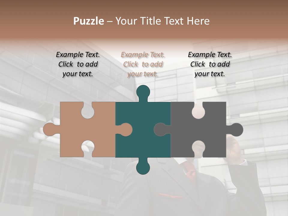 Poster Contemplation Graphics PowerPoint Template